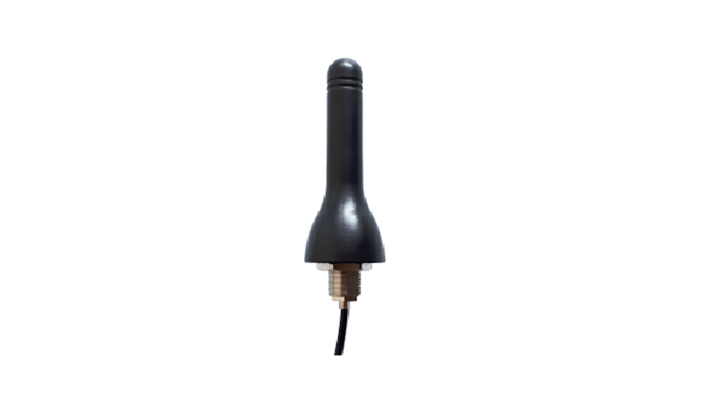 Siretta TANGO52/2.0M/SMAM/S/S/17 Stubby Omnidirectional Antenna with SMA Connector, ISM Band