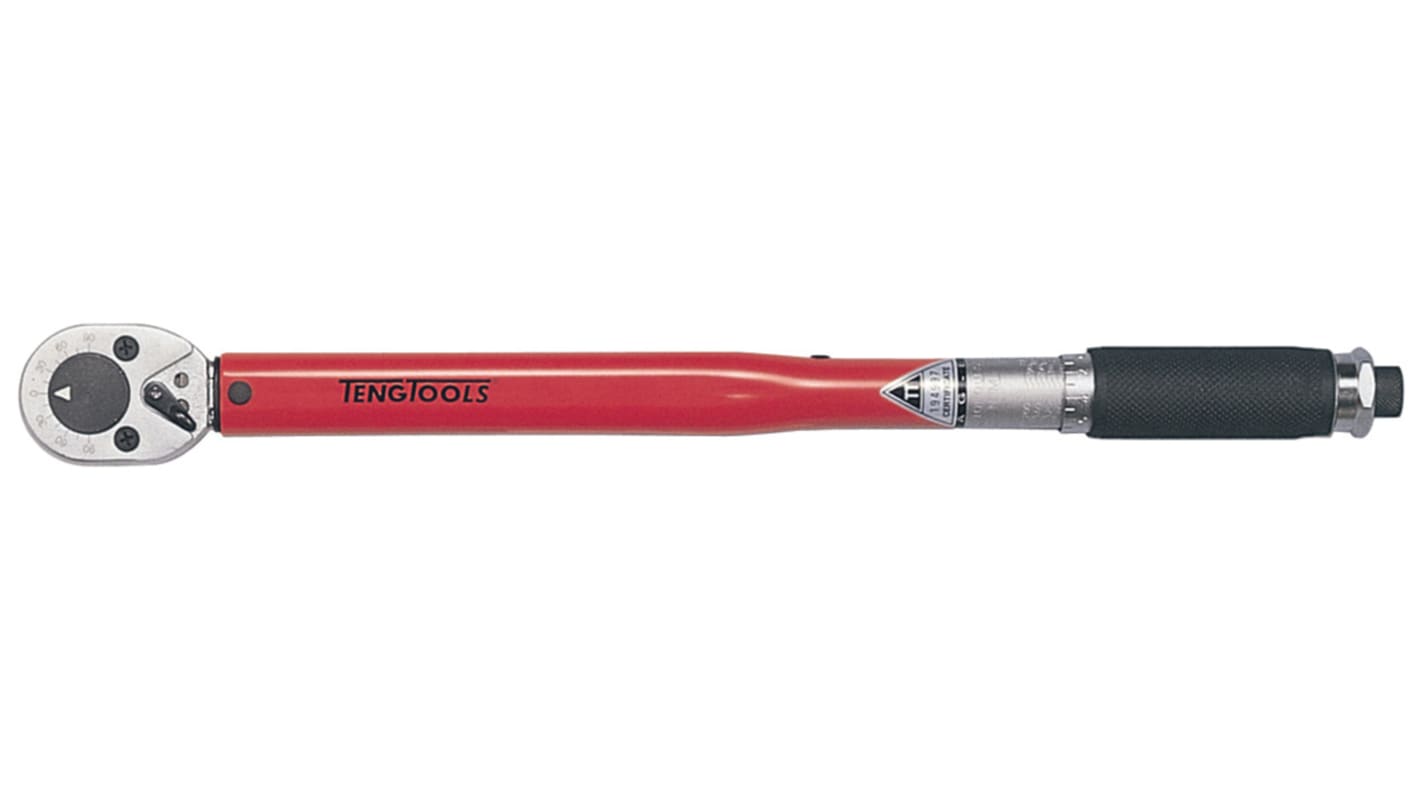 Teng Tools Click Torque Wrench, 90 → 450Nm, 3/4 in Drive, Square Drive