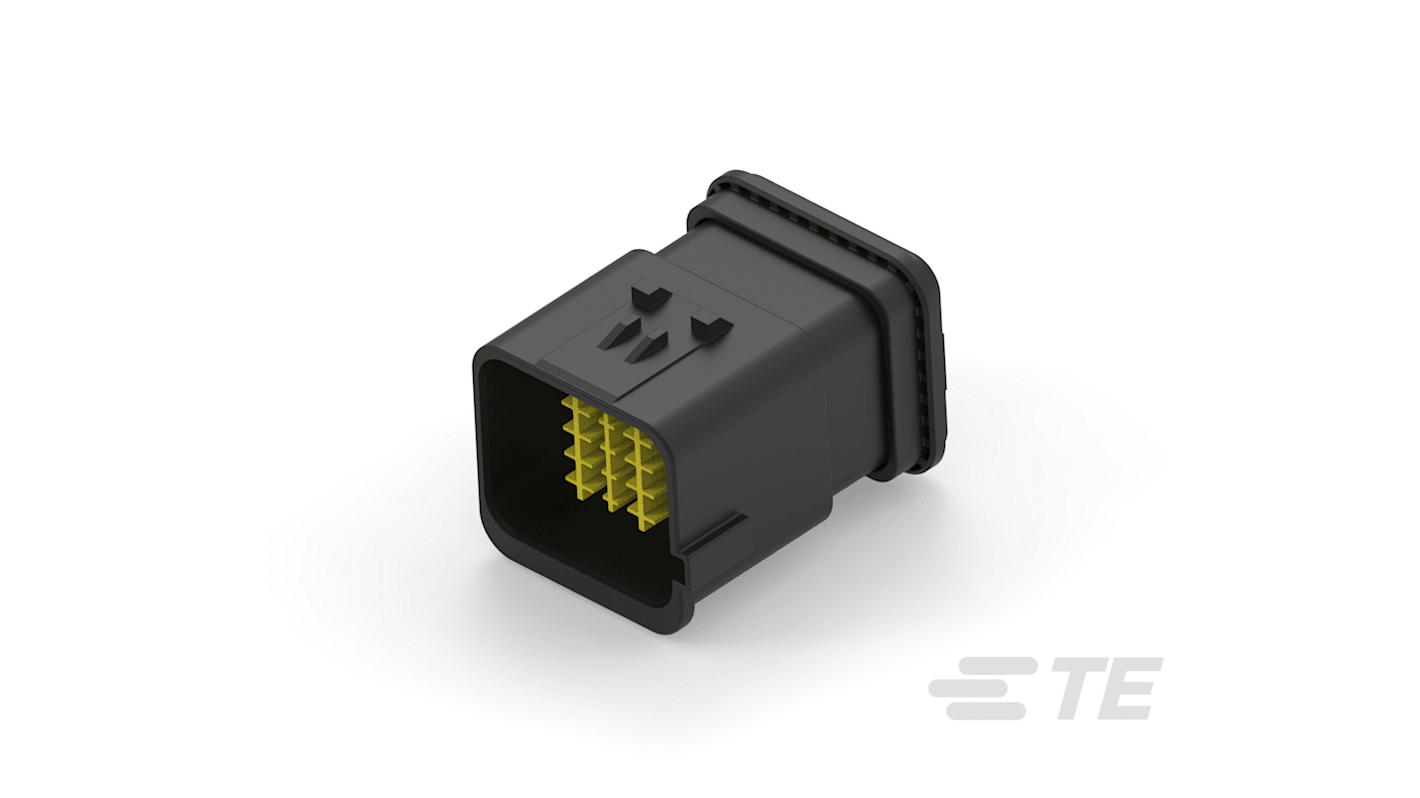 Conector de automoción TE Connectivity NTSEAL 2350891 Hembra de 20 vías en 4 filas, 13A, terminación: Soldador