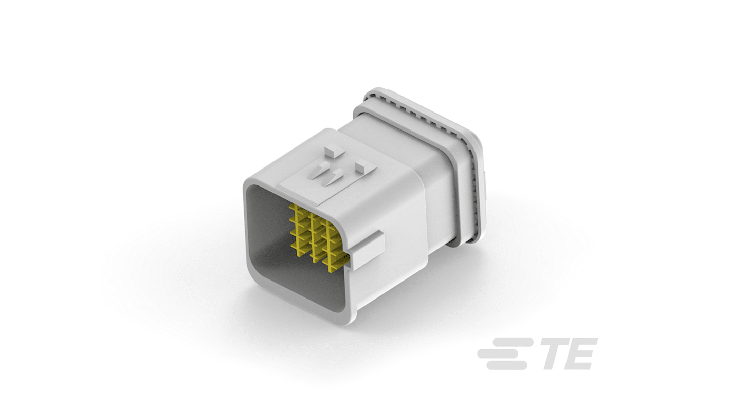 Conector de automoción TE Connectivity NTSEAL 2350891 Hembra de 20 vías en 4 filas, 13A, terminación: Soldador