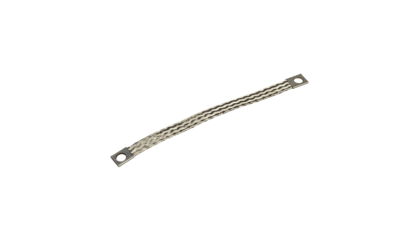 Schneider Electric Earthing Strap Tinned Copper 155 x 17mm Diameter