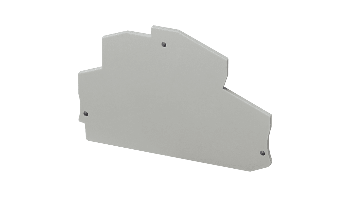 Schneider Electric TRA Series End Cover for Use with TRR Spring Terminal