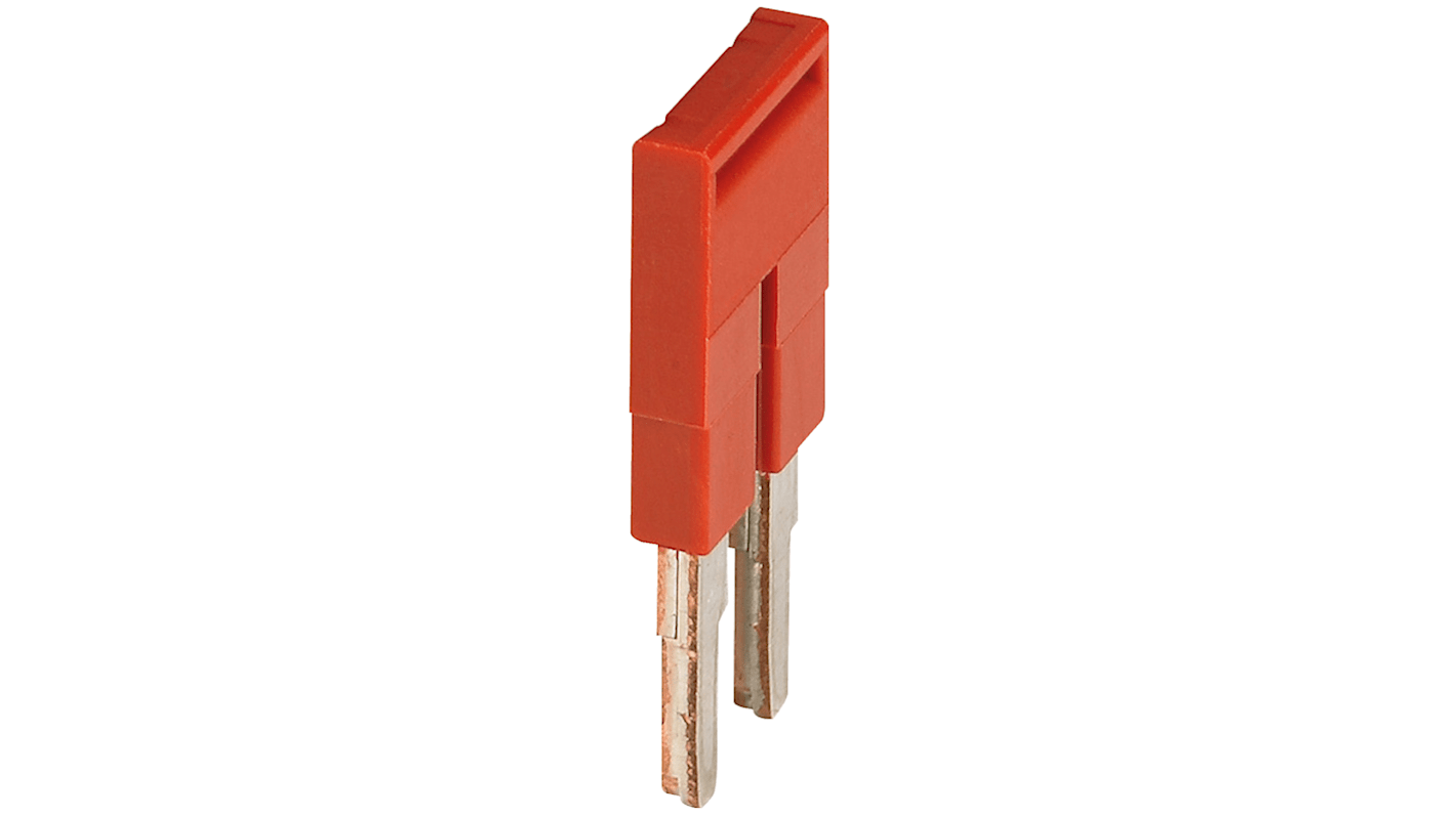 Schneider Electric TRA Series Plug-in Bridge for Use with TRR Spring Terminal, TRV Screw Terminal