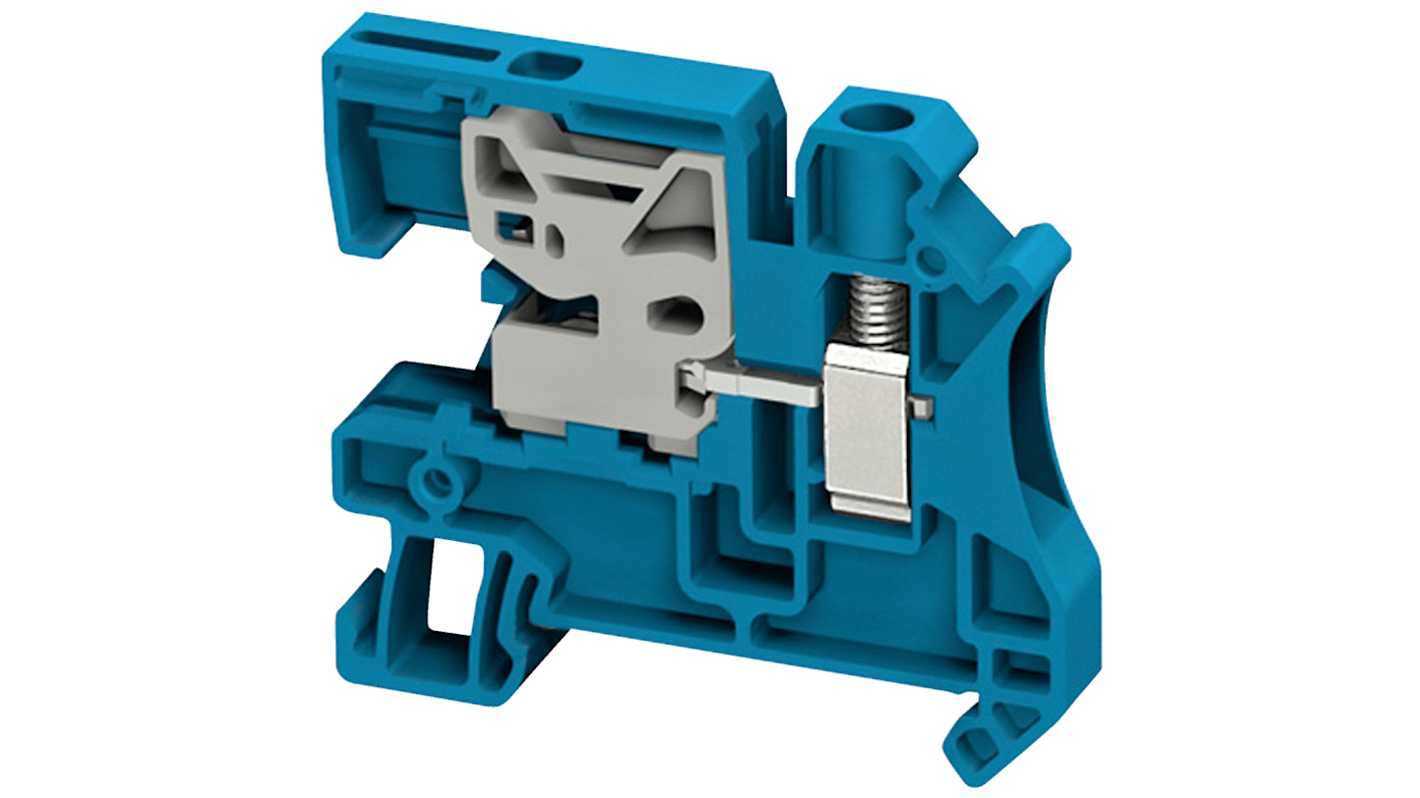 Schneider Electric TRV Reihenklemmenblock Blau, 6mm², 400 V / 41A, Schraubanschluss