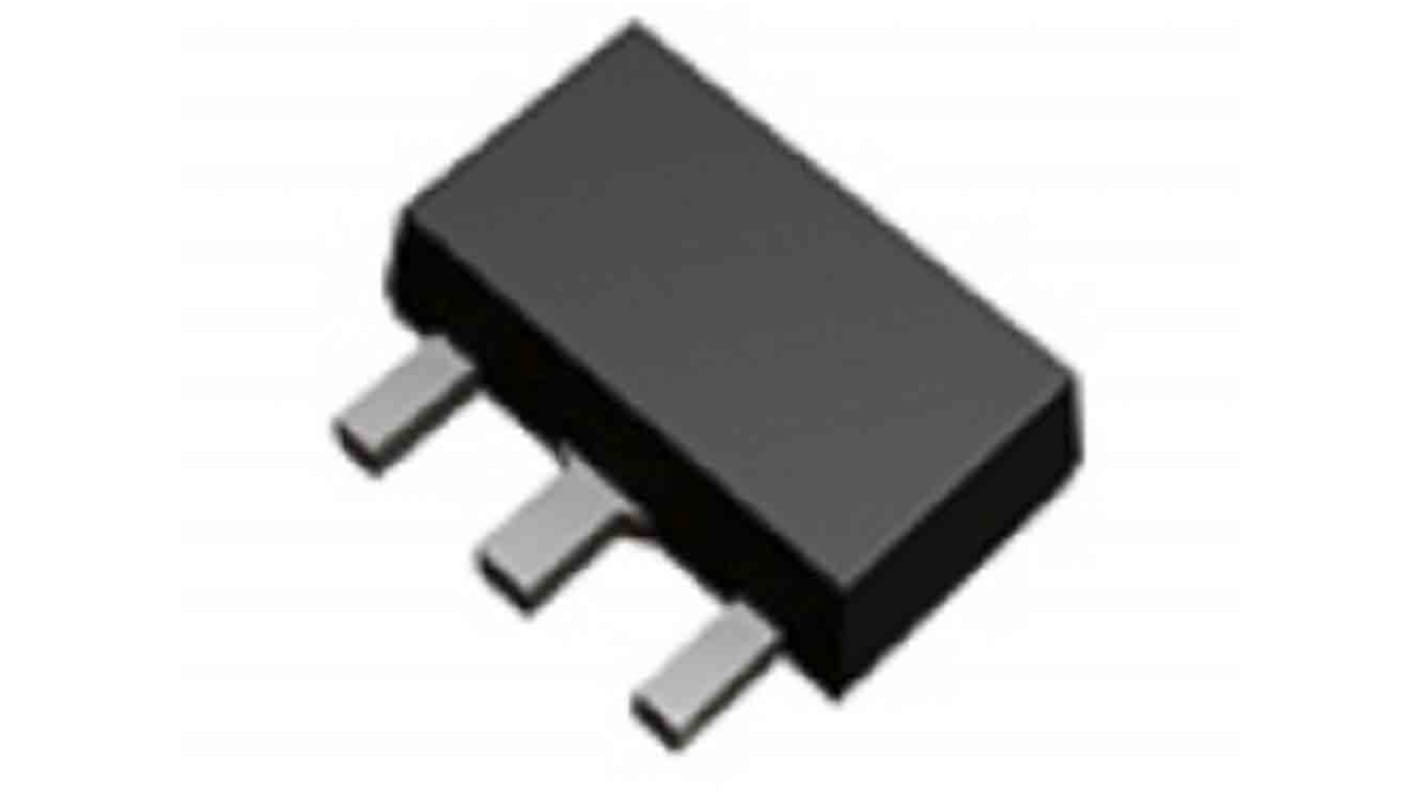 ROHM 2SAR512PHZGT100 PNP Transistor, -2 A, -30 V, 3-Pin SOT-89