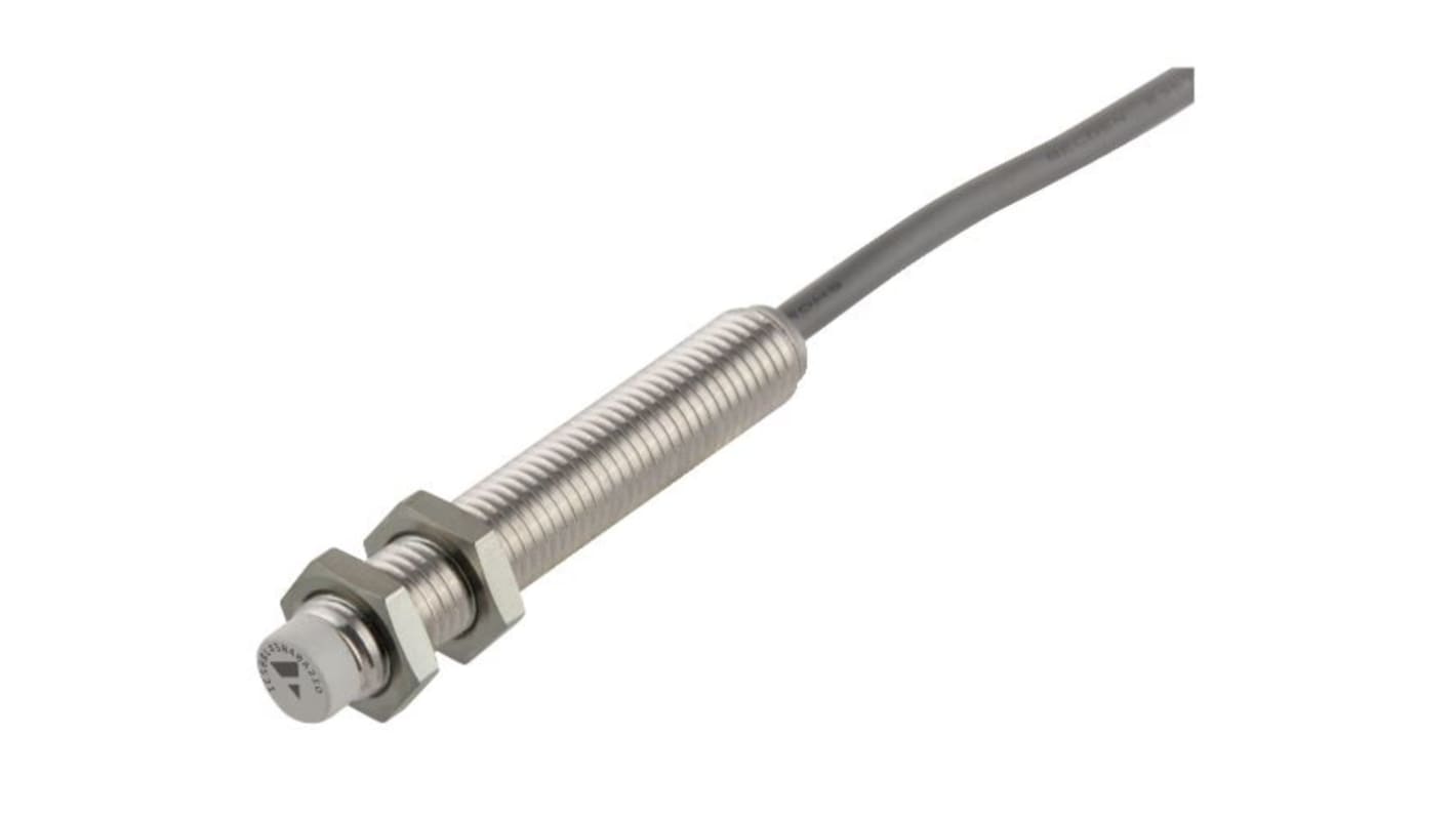 Rs-Online Sensore di prossimità Cilindro filettato Carlo Gavazzi M8 rilevamento 2 mm 10 → 30 V CC