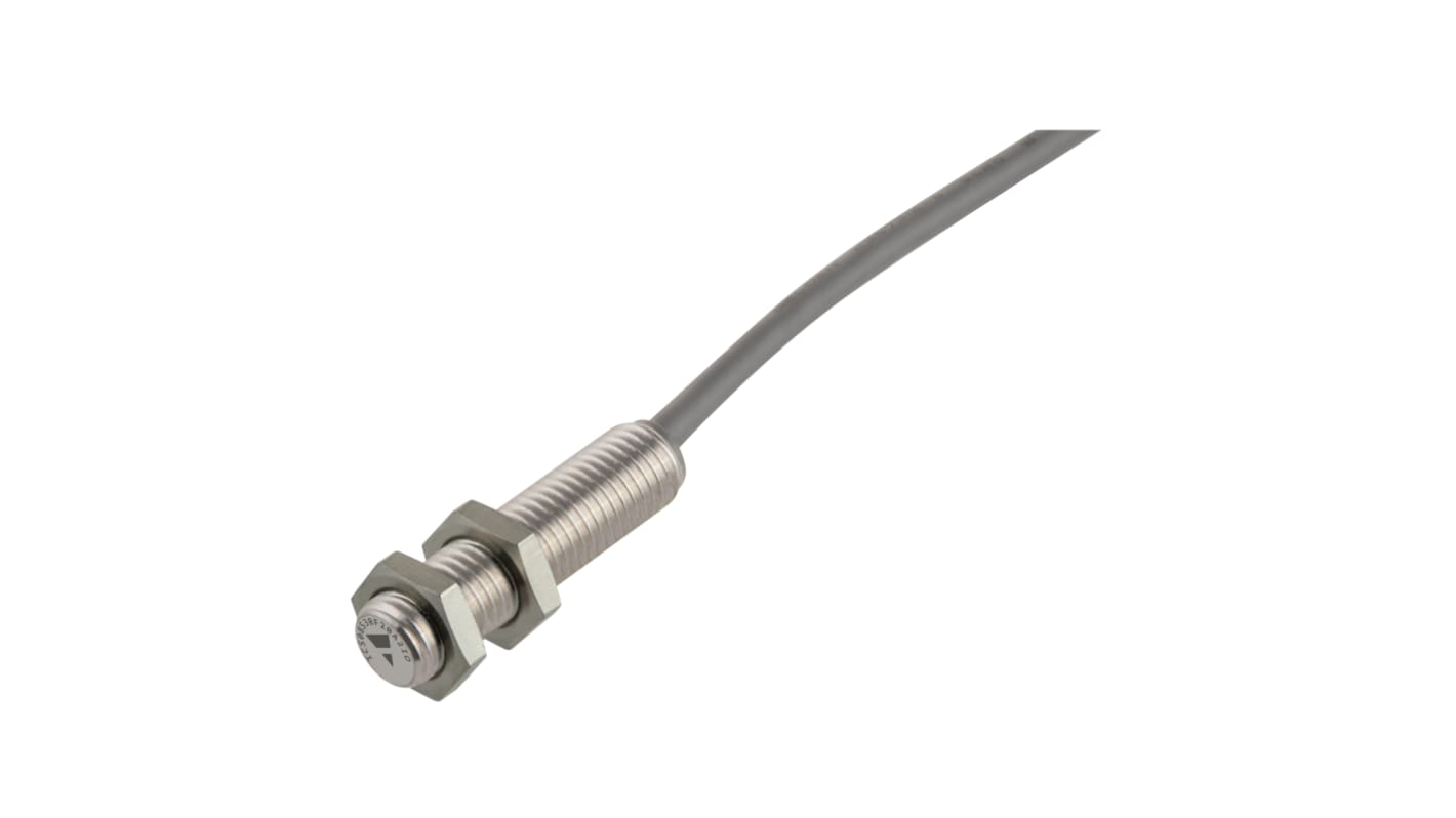 Rs-Online Sensore di prossimità Cilindro filettato Carlo Gavazzi M8 rilevamento 2 mm 10 → 30 V CC