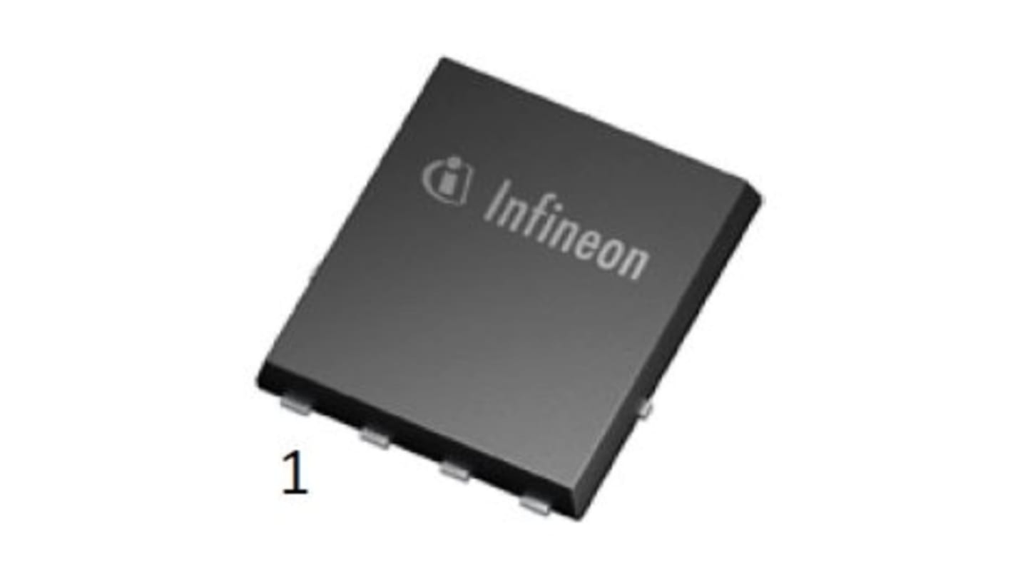 MOSFET, 1 elem/chip, 100 A, 100 V, 8-tüskés, SuperSO8 5 x 6 OptiMOS™ Szilikon