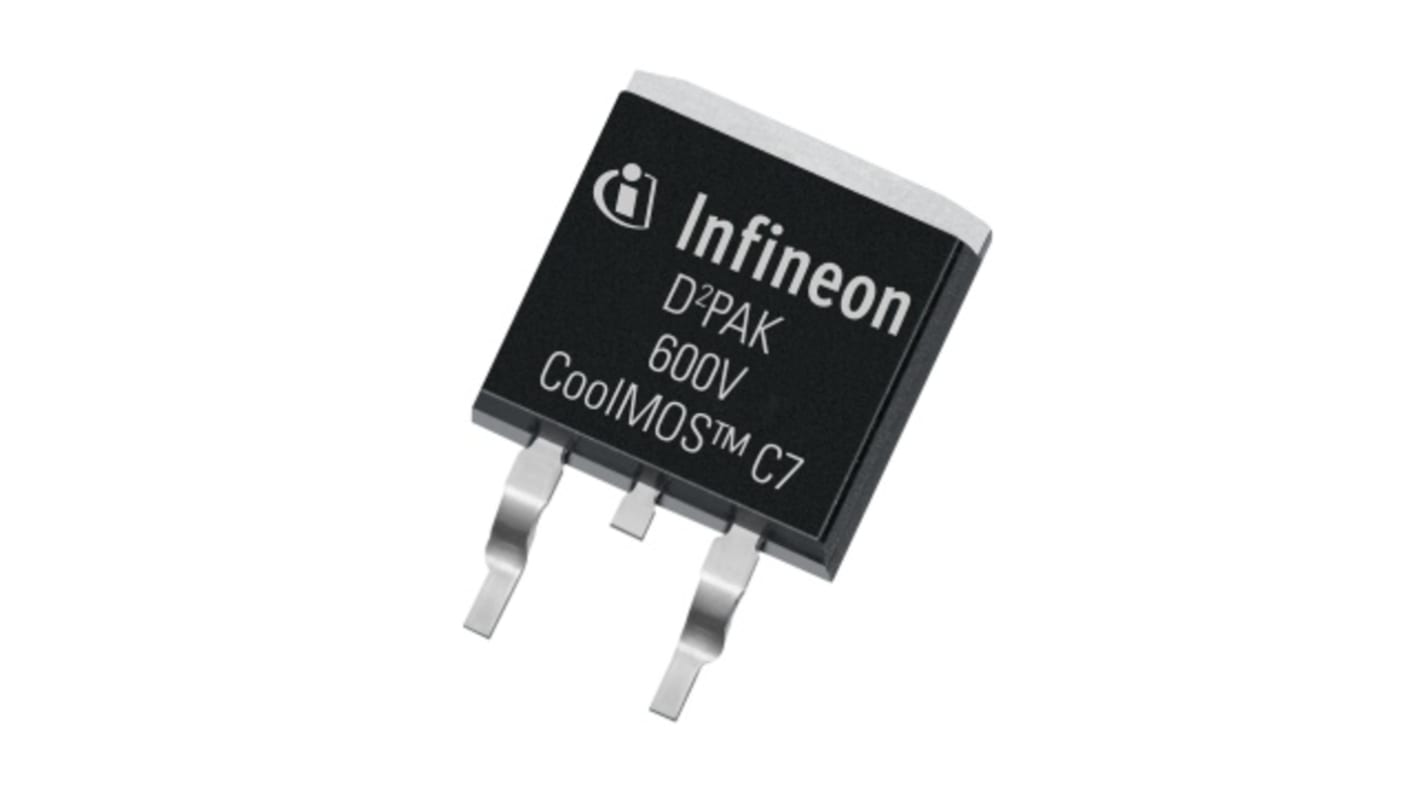 Infineon CoolMOS™ Silicon N-Channel MOSFET, 50 A, 650 V, 3-Pin TO 263 IPB60R040C7ATMA1