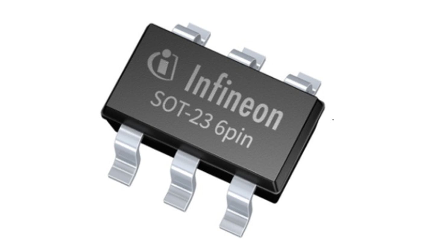 Infineon 1ED44175N01BXTSA1 IGBT, 11.9 A 11.4 V, 6-Pin PG-SOT23-6-3