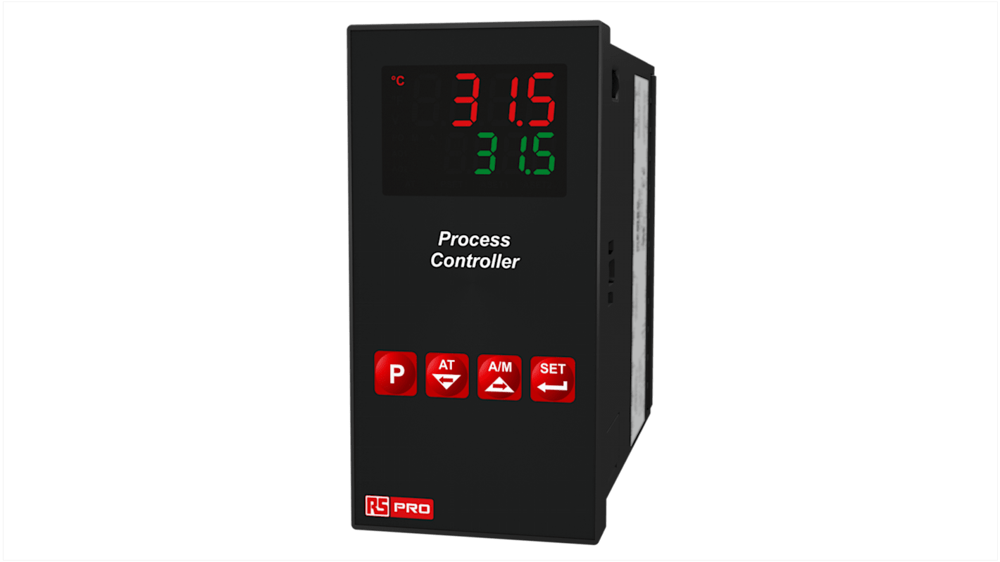 Rs-Online Termoregolatori PID RS PRO 100 → 240 V. 48 x 96mm 3 uscite Relè SSR