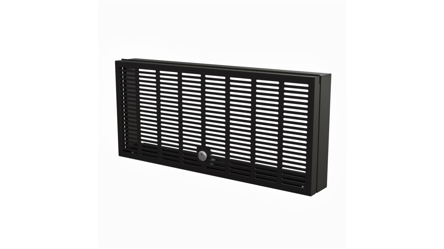 StarTech.com Black Steel Ventilated Front Panel, 5U, 100HP, Ventilated