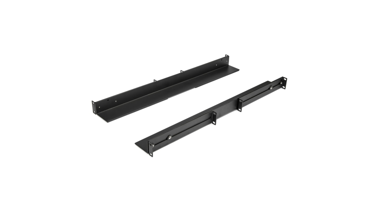 StarTech.com サーバーラックレール, レール, 90kg, スチール, UNIRAILS1UB