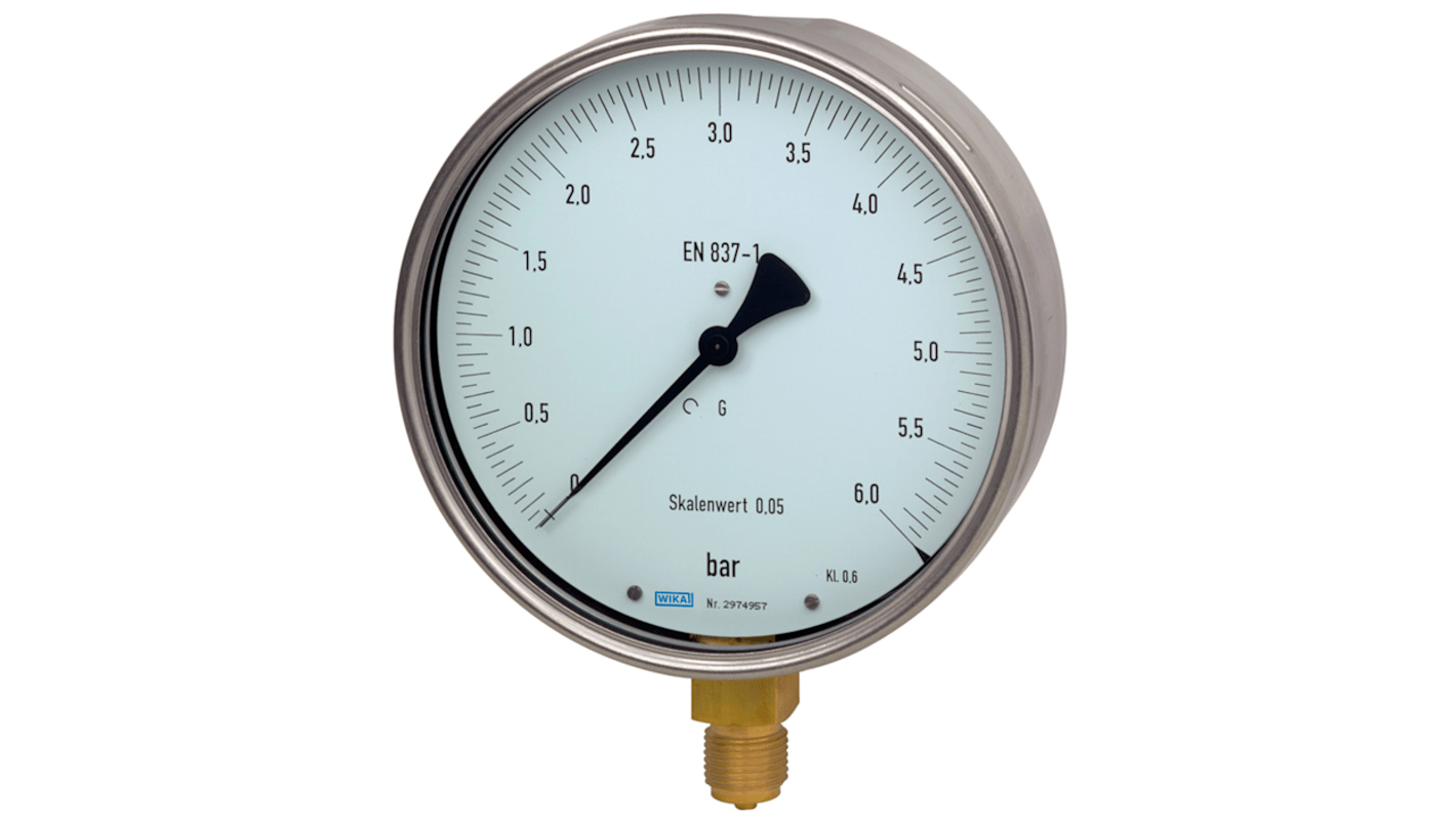 Manometr 160mm G 1/2