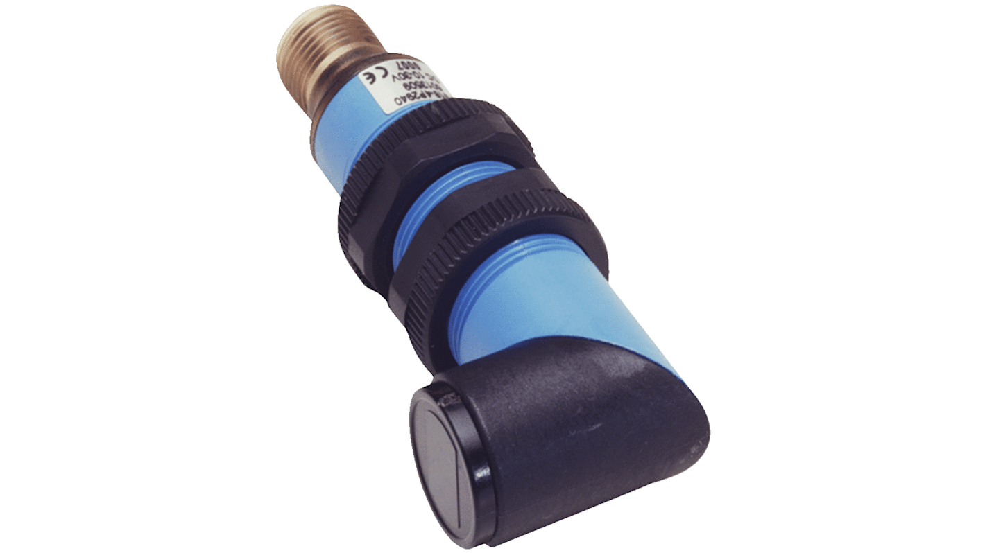 Rs-Online Sensore fotoelettrico Cilindrico SICK a retroriflessione rilevamento 500 → 3.700 mm uscita PNP