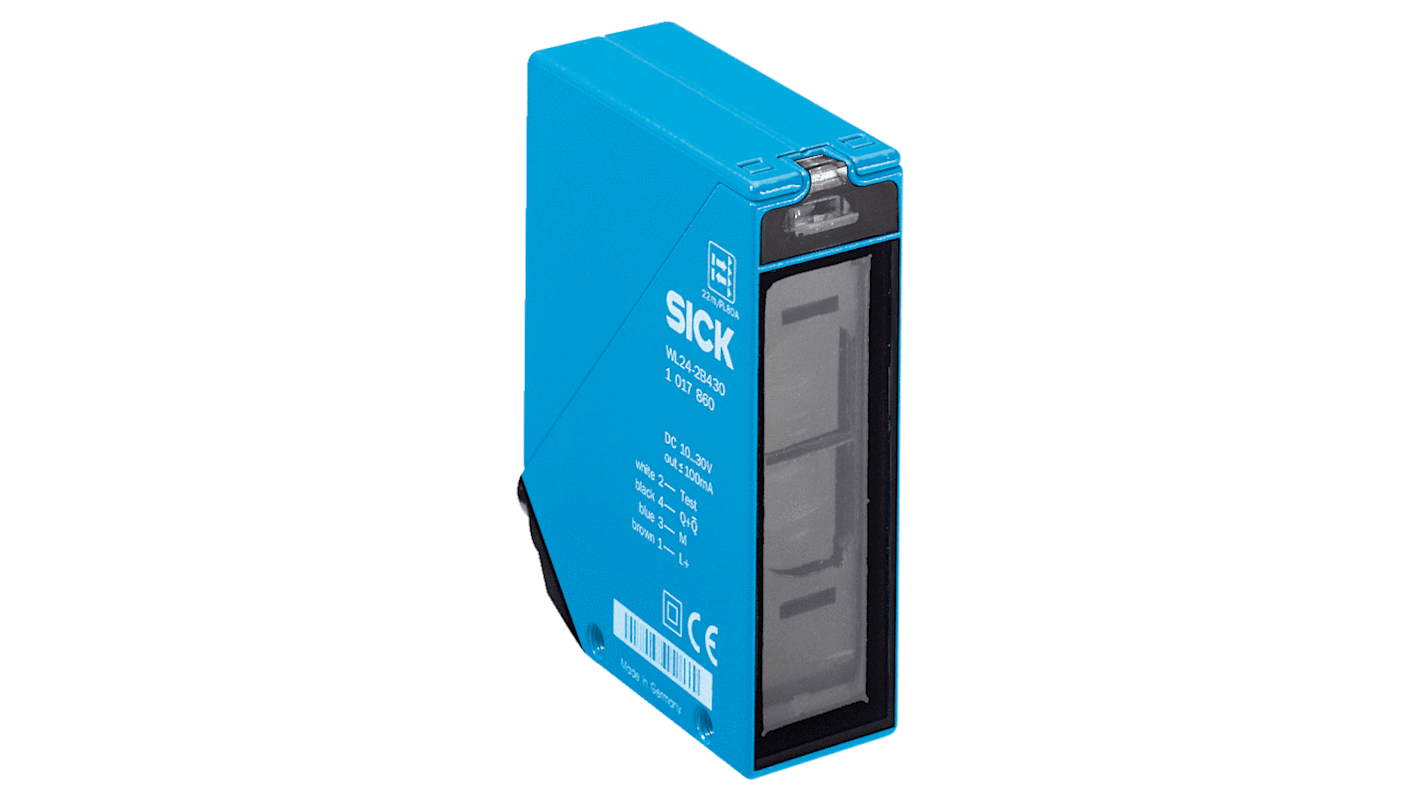 Rs-Online Sensore fotoelettrico Rettangolare SICK a retroriflessione rilevamento 0 22000 → mm uscita NPN/PNP