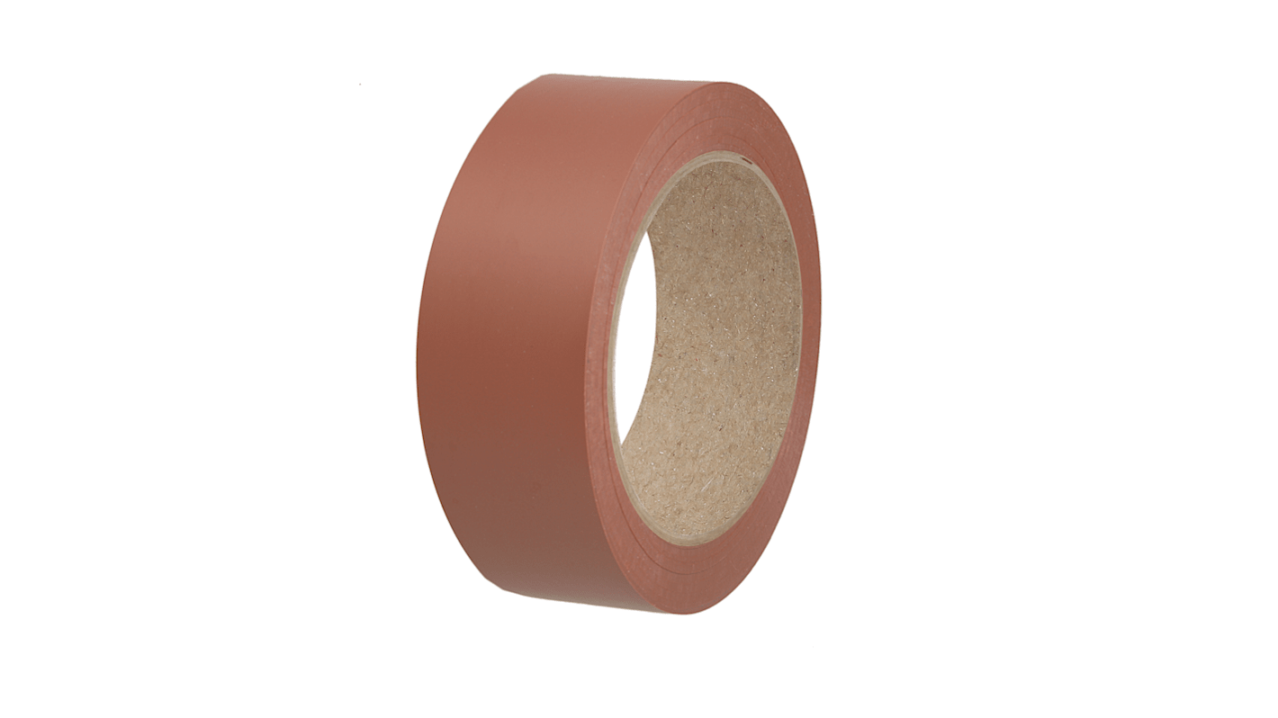 RS PRO PVC Isolierband bronzefarben, Stärke 0.13mm x 19mm x 33m