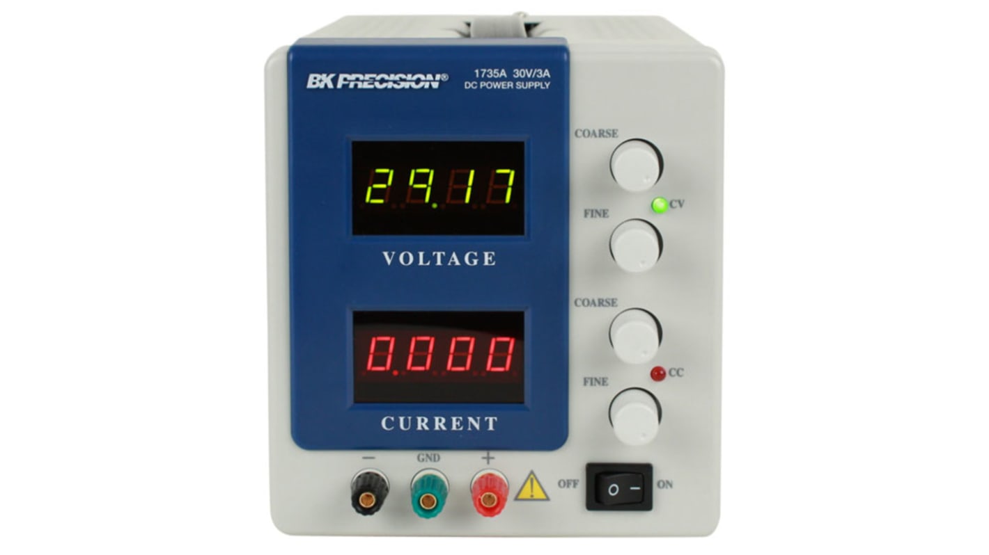 BK Precision Bench Power Supply, 0 → 30V, 0 → 3A, 1-Output