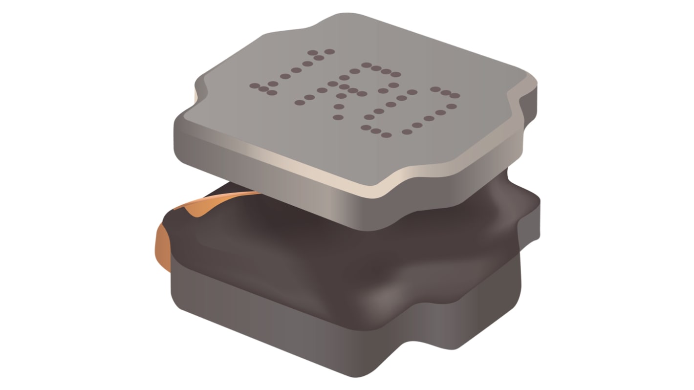 Bourns, SRN6045TA Shielded Wire-wound SMD Inductor with a Ferrite Core, 22 μH 20% 1.9A Idc Q:15
