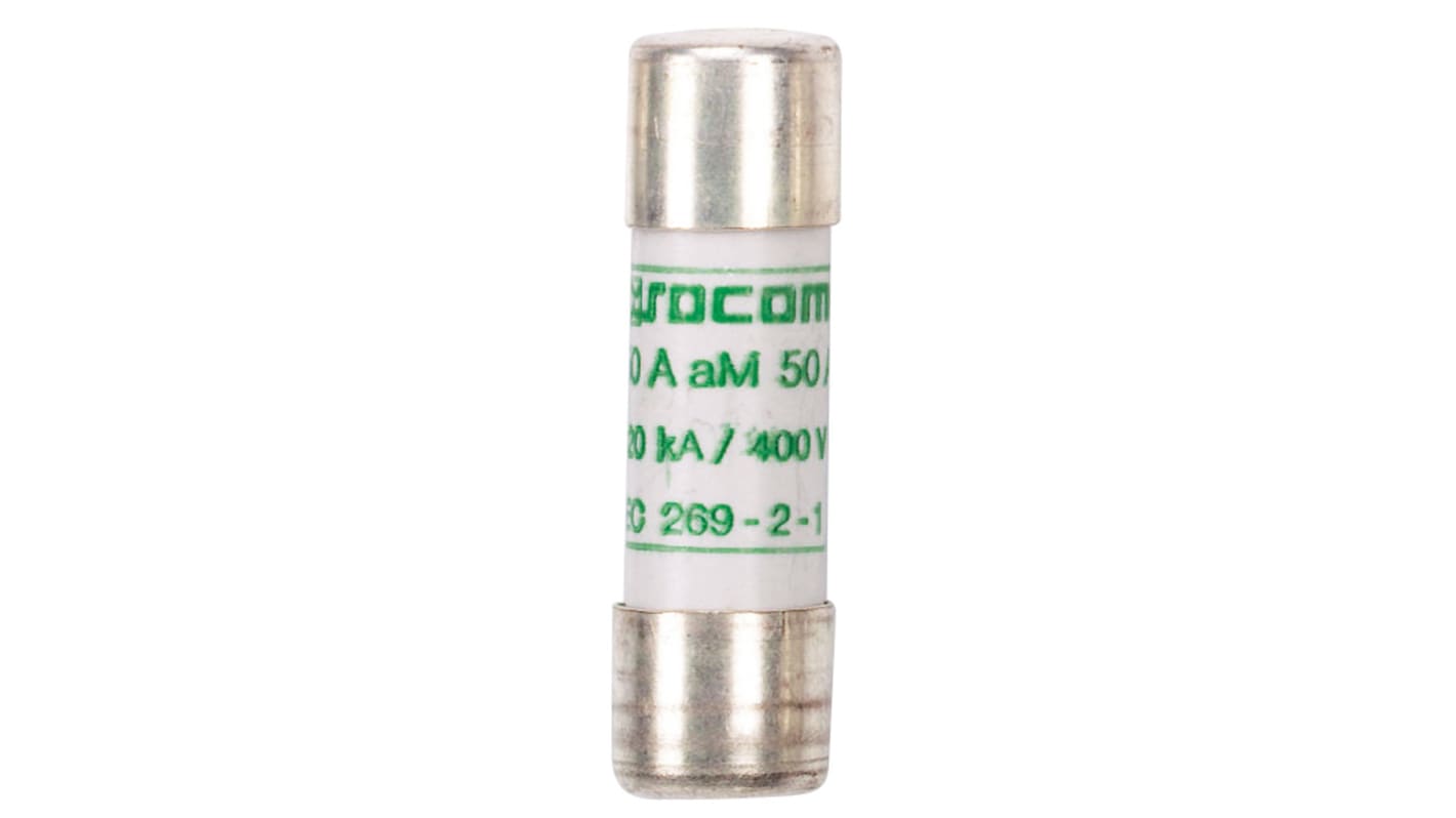 Socomec 10A F Cartridge Fuse, 10 x 38mm