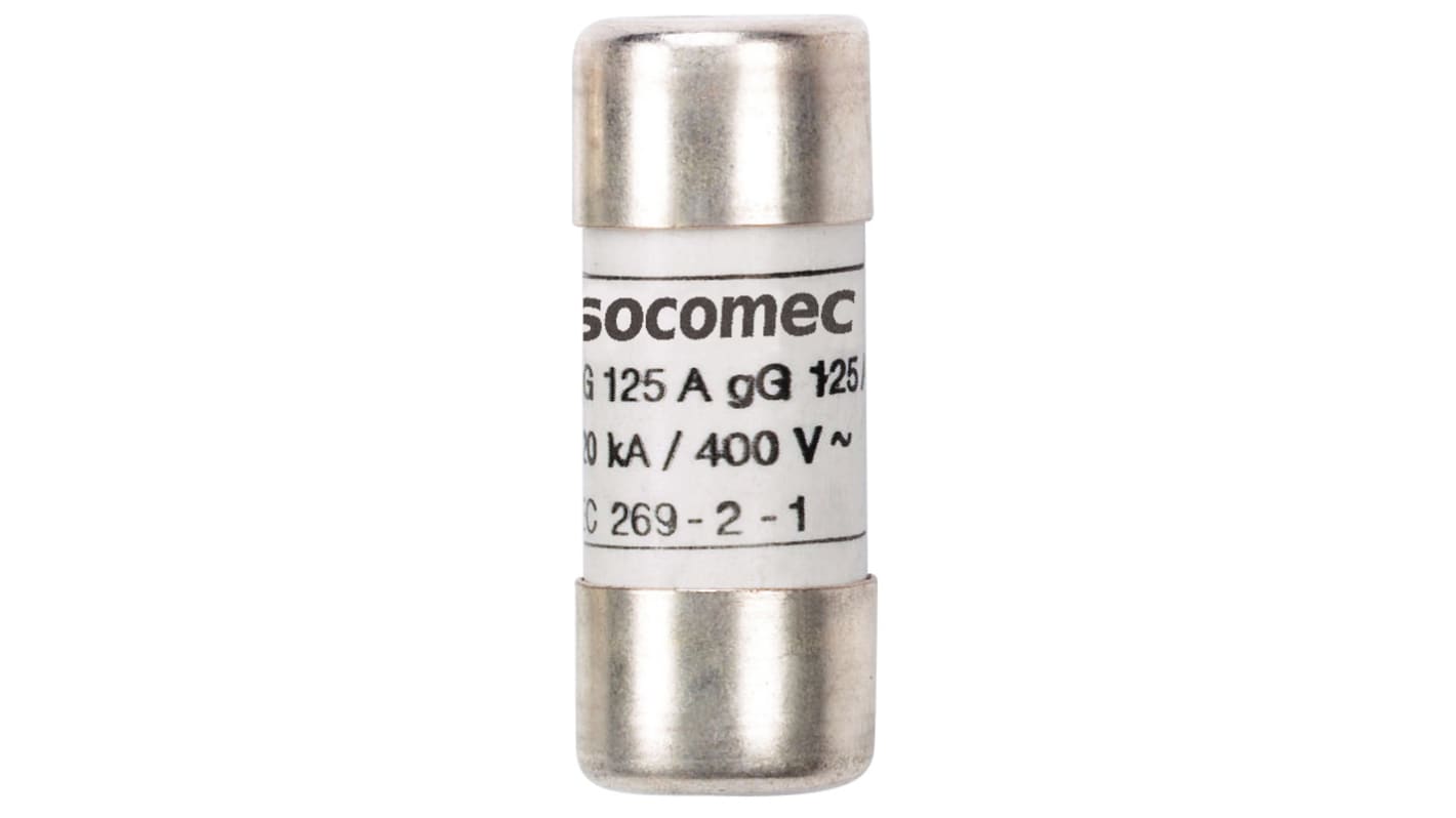 Socomec 50A F Cartridge Fuse, 22 x 58mm