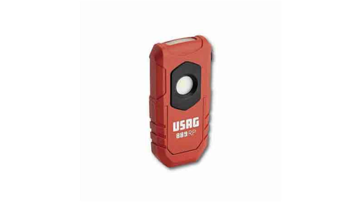 Lampada da officina LED Portatile Usag 889 RP, 3,7 V, 2,5 W