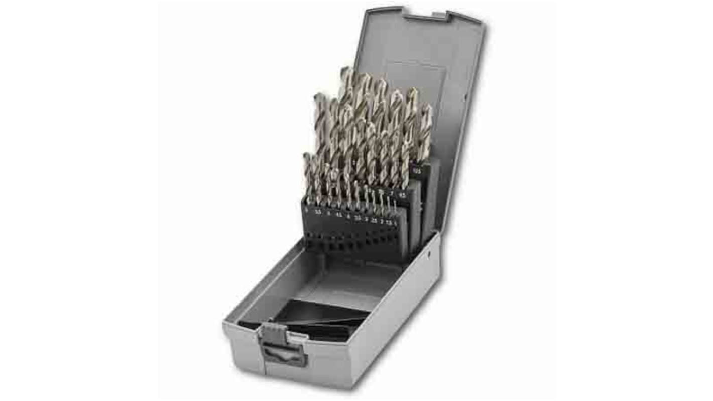 Set punte per trapano Usag in HSS-G, Ø da 1mm a 13mm, 25 pezzi