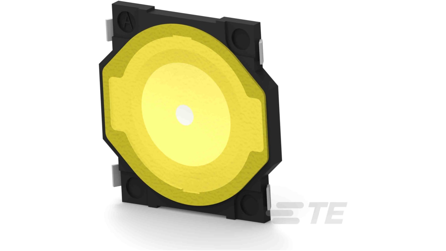TE Connectivity Black Tactile Switch, SPST 20 @ 15 mA @ V dc 2.6mm Surface Mount