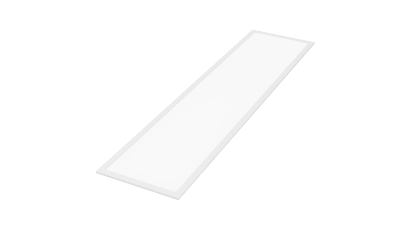 SHOT 38 W Rectangular LED Panel Light, Neutral White, L 1.2 m W 300 mm