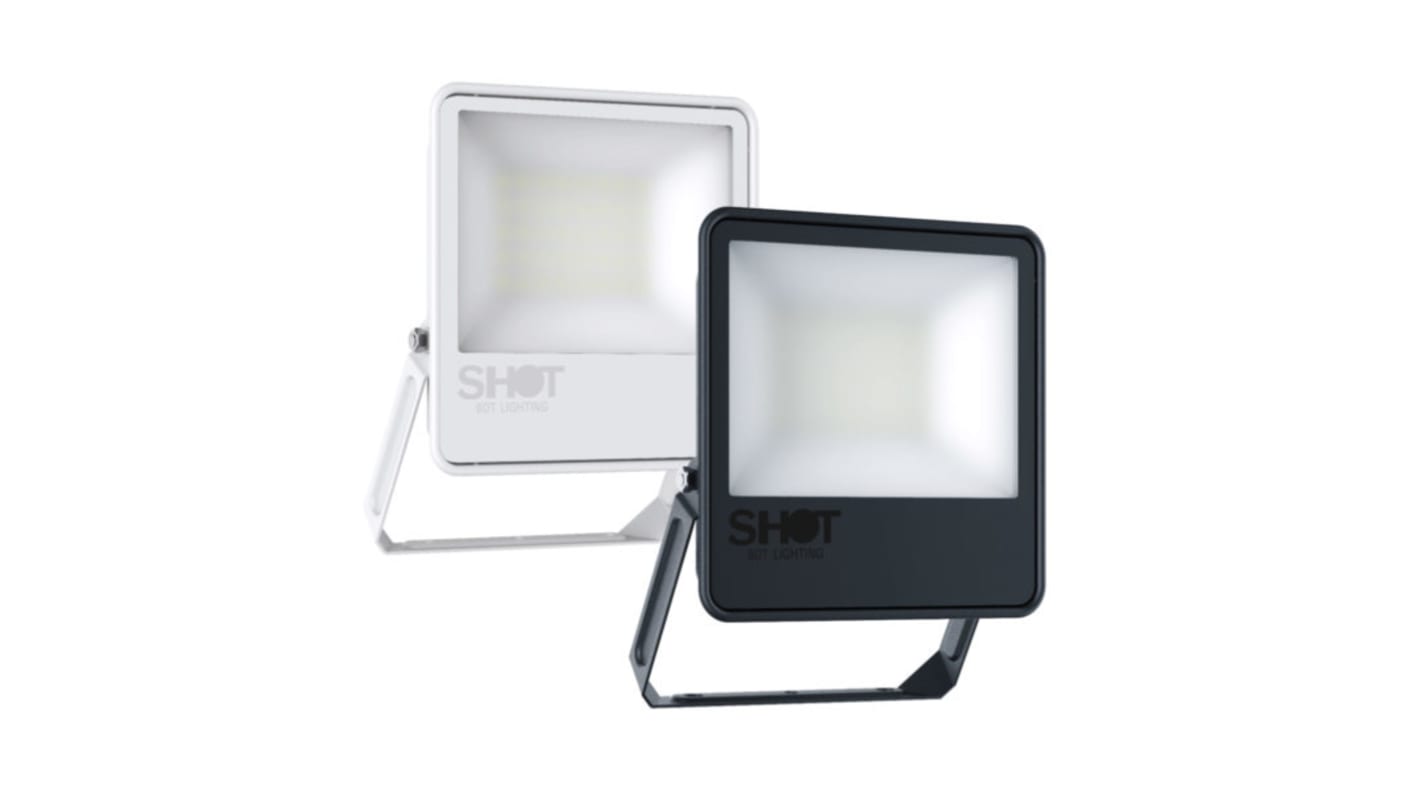 SHOT ORLANDO Floodlight, 50 W, 5500 lm, IP65, 220 → 240 V ac