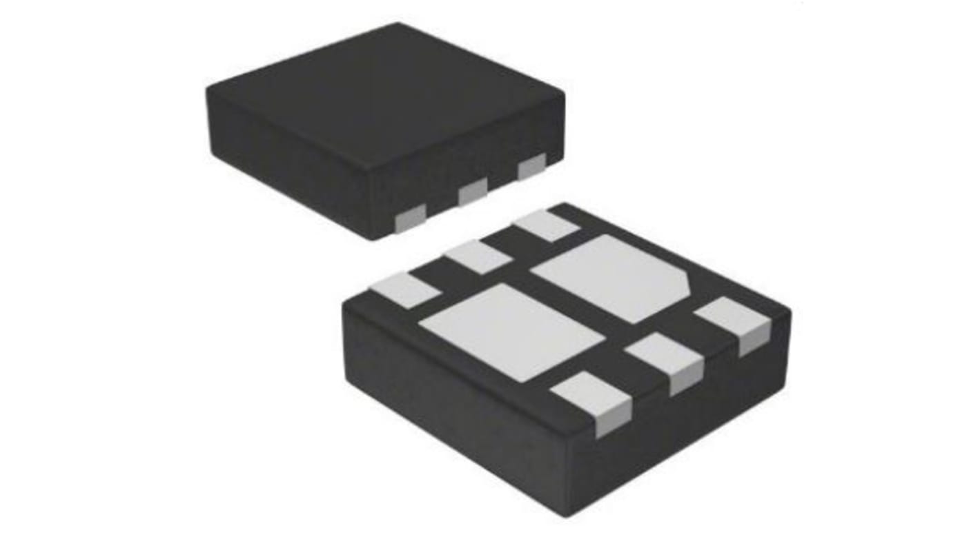 Dual P-Channel MOSFET, 3.5 A, 40 V, 8-Pin DFN2020 ROHM UT6JB5TCR