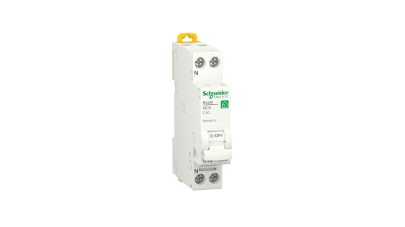 Interruttore magnetotermico Schneider Electric 1+N 10A, Tipo C
