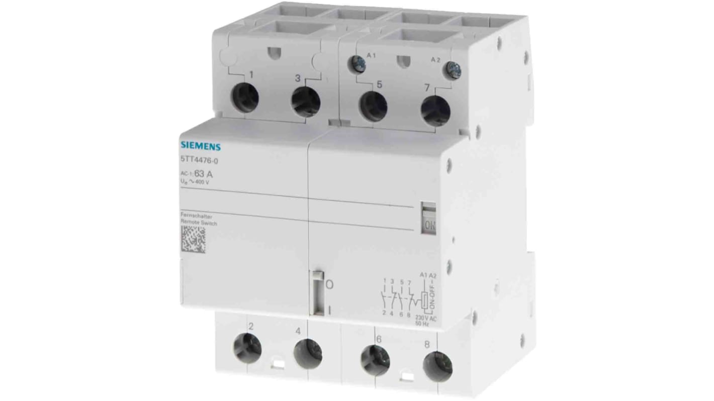 Siemens Sentron Geräteschutzschalter, 230V ac / 63A