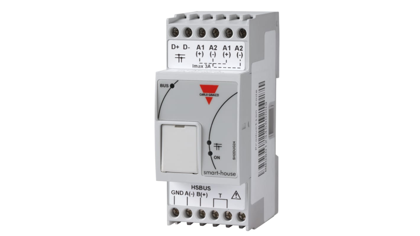 Carlo Gavazzi SH Series Fieldbus Interface Module for Use with UWP30RSEXXX