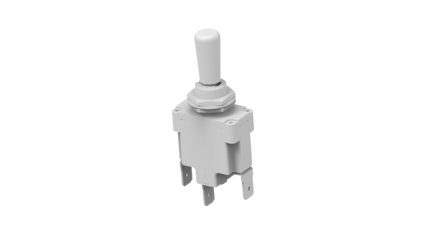 TE Connectivity トグルスイッチ, On-Off-On, SPDT, 20 A, スルーホール実装