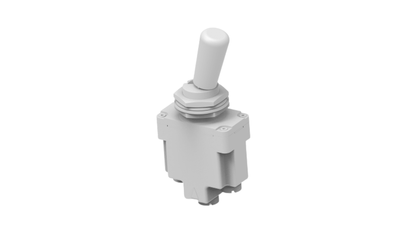 TE Connectivity Toggle Switch, Through Hole Mount, On-(On), SPDT, Screw Terminal