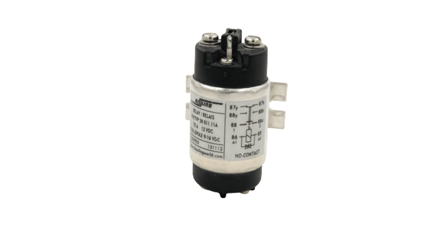 TE Connectivity KISSLING 29 Monostabiles Relais 24V dc Spule 1-poliger Schließer SMD 75A 76Ω 10.24W