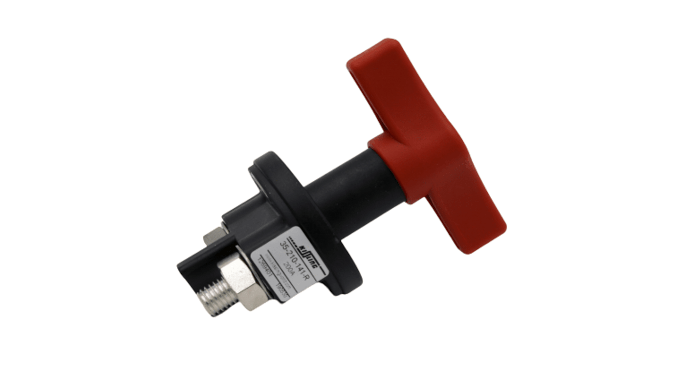 TE Connectivity KISSLING 35, 1 Position 1NO Rotary Switch, 200 A, Screw