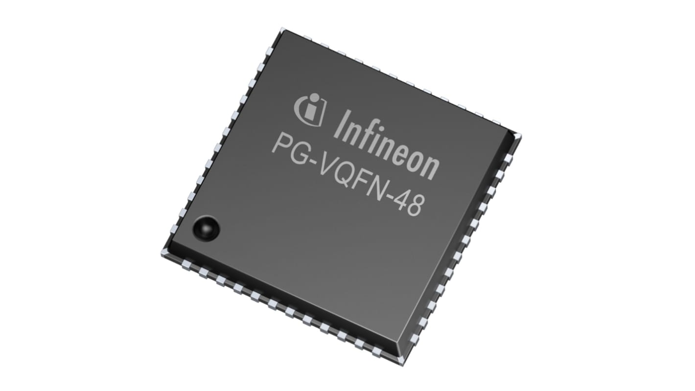 Infineon XMC1402Q048X0128AAXUMA1, 32bit ARM Cortex M0 Microcontroller, XMC1000, 48MHz, 128 kB Flash, 48-Pin VQFN