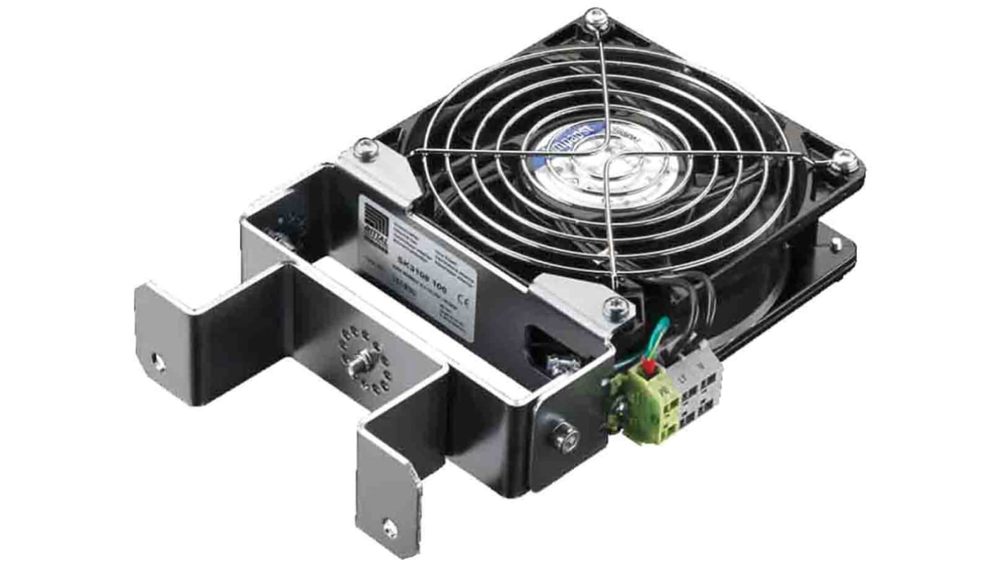 Ventilateur à filtre Rittal, 160m³/h, 115 V c.a.