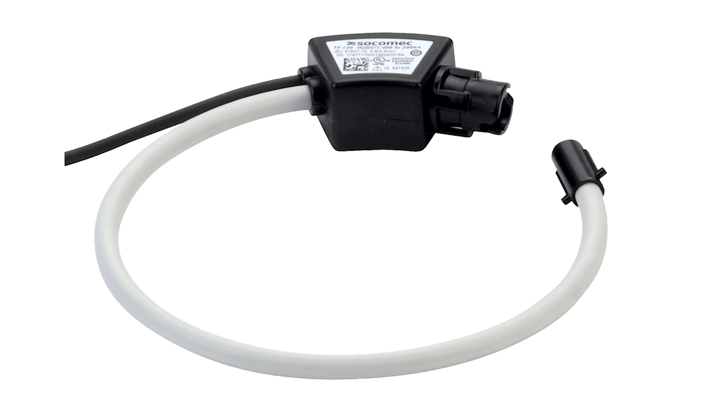 Socomec TF-80 Series Rogowski Coil Current Sensor, 150A Input, 600 A Output, 80mm Bore, 600 V