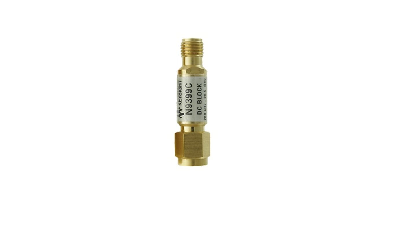 Keysight Technologies 隔直器, 3.5 mm 连接器, 最大介入损耗 1.2dB, 最大工作电压 50V, 频率700 kHz → 26.5GHz