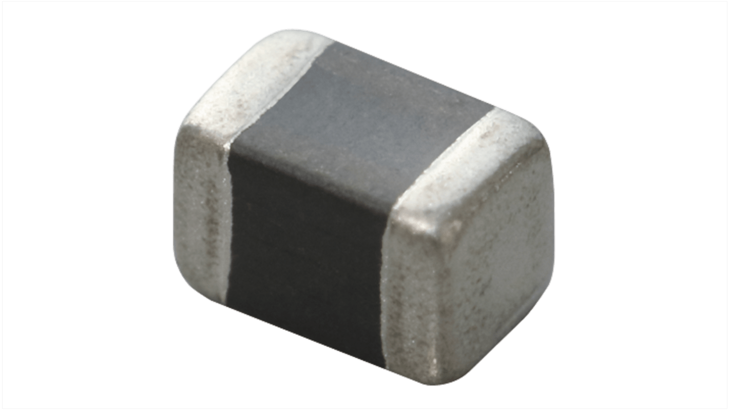 Induttore multistrato SMD Murata, 15 μH, 80mA, ±20%, case 0603 (1608M)