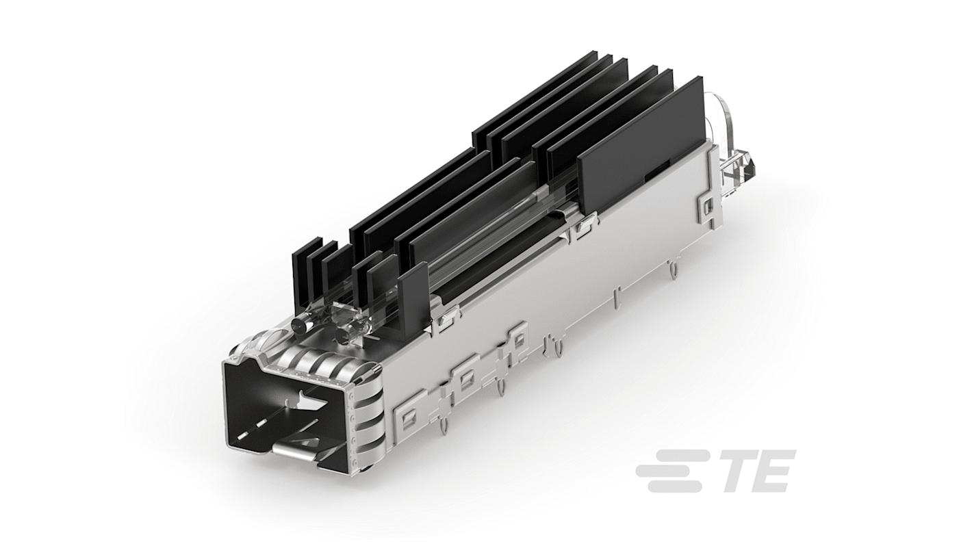 CAGE ASSY W/ HS,SFP-DD 1X1, W/ 2LP