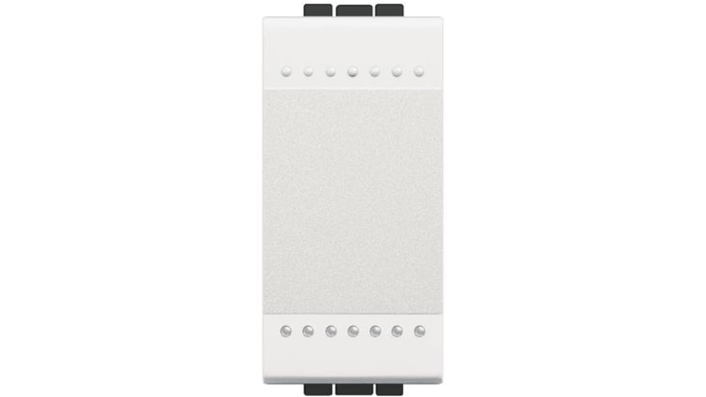 Interruttore luce Bticino serie Livinglight, 16A, Colore bianco