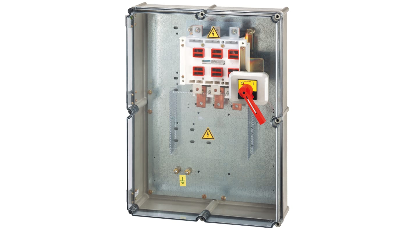 Socomec 4 Pole Wall Mount Isolator Switch - 200A Maximum Current, IP55