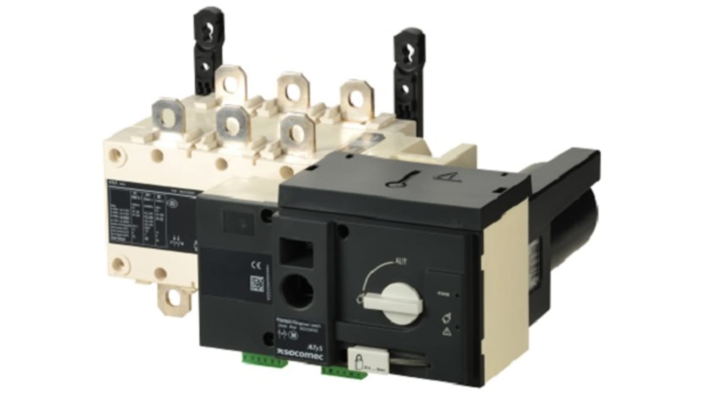 Socomec 3P Pole Non-Fused Switch Disconnector - 250A Maximum Current