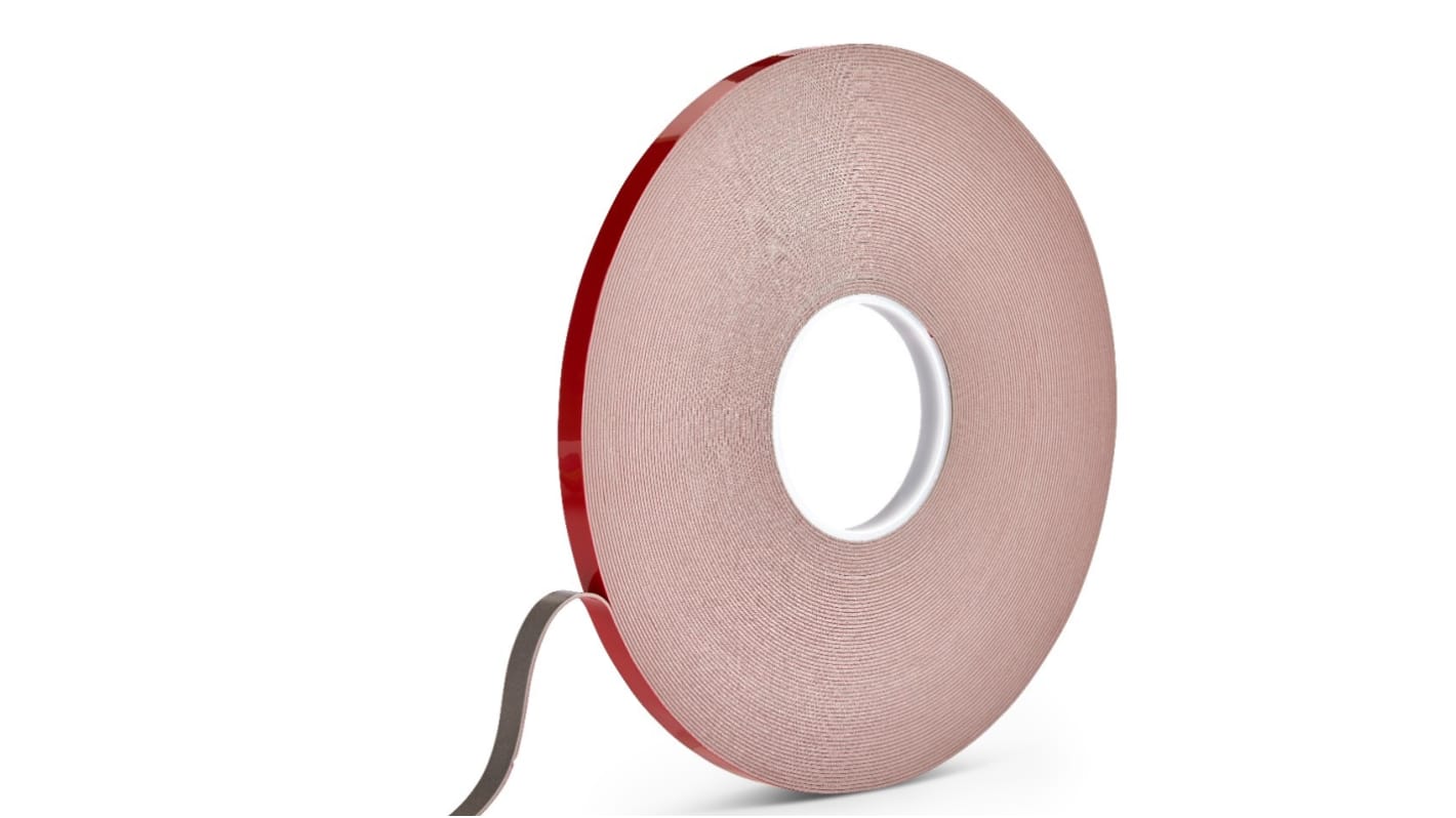Cinta de espuma acrílica RS PRO de color Gris, 19.0mm x 33.0m, grosor 1.10mm