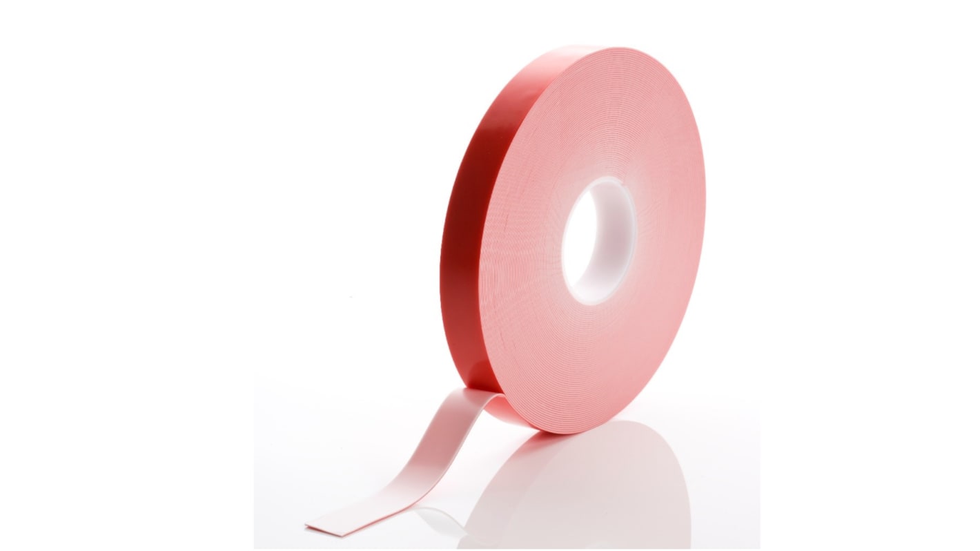 RS PRO White Foam Tape, 25.0mm x 33.0m, 1.10mm Thick
