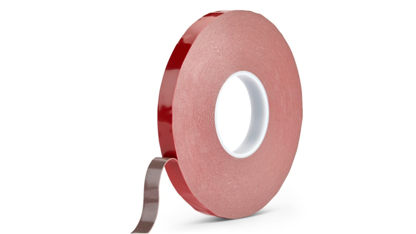 RS PRO Grey Foam Tape, 19.0mm x 33.0m, 0.64mm Thick